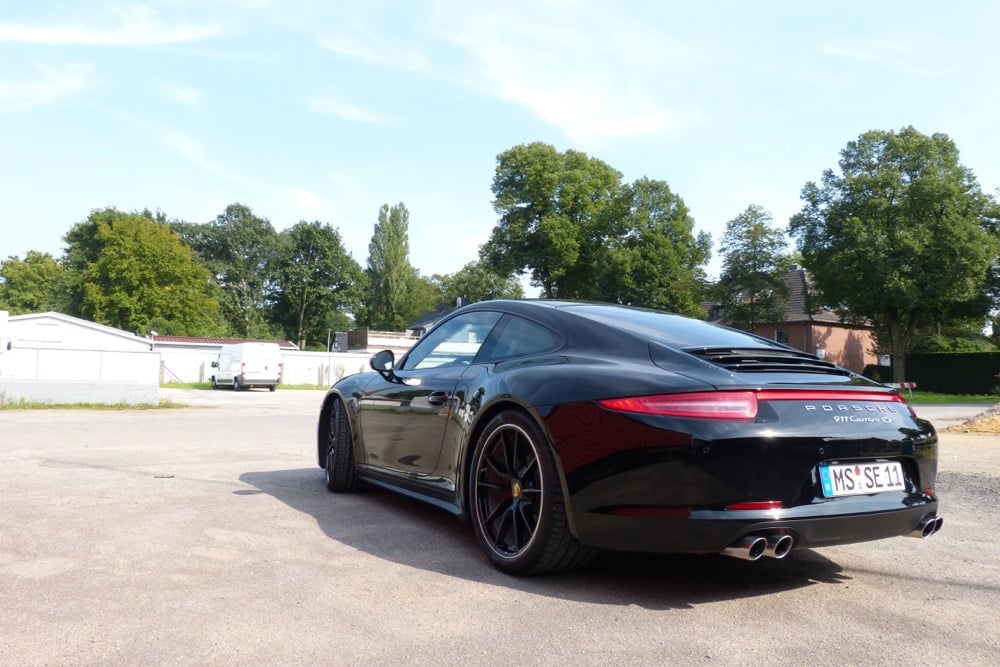 Mini-Pflegebericht: 991 4S Unischwarz