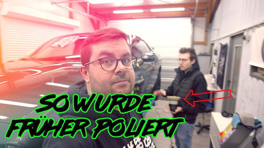 So wurde früher poliert