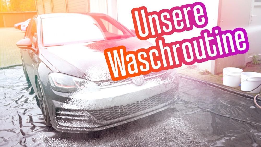 Wöchentliche Waschroutine