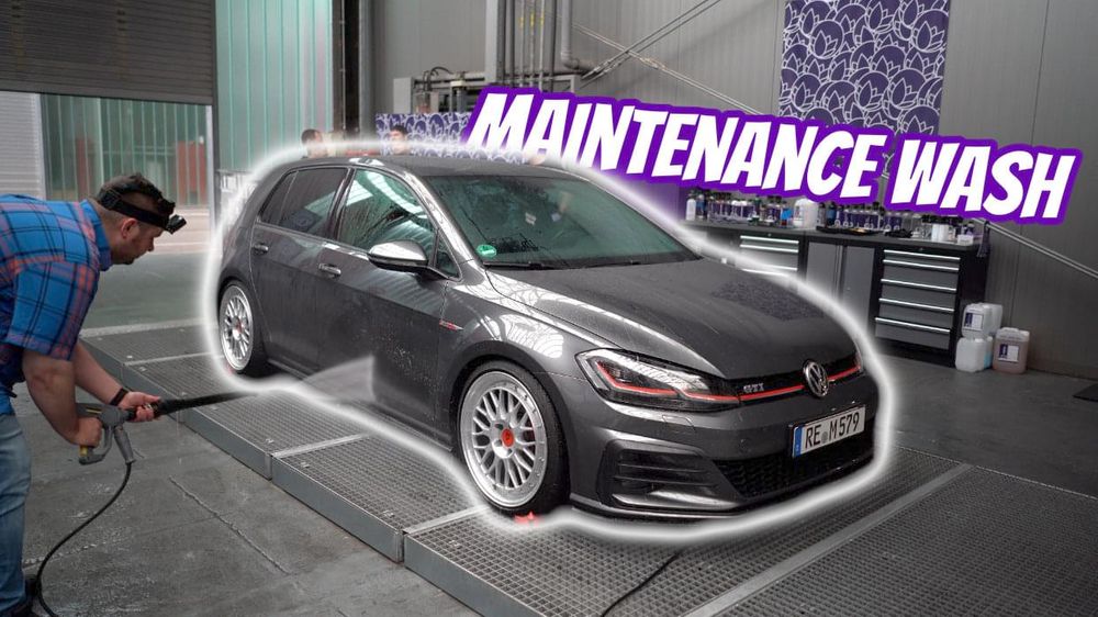 Maintenance Wash für Papas GTI