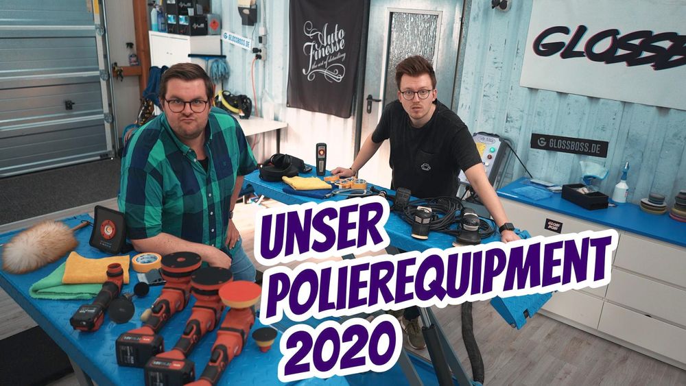 Unser Polierequipment