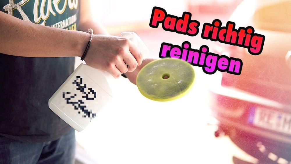 So werden Polierpads wieder richtig sauber