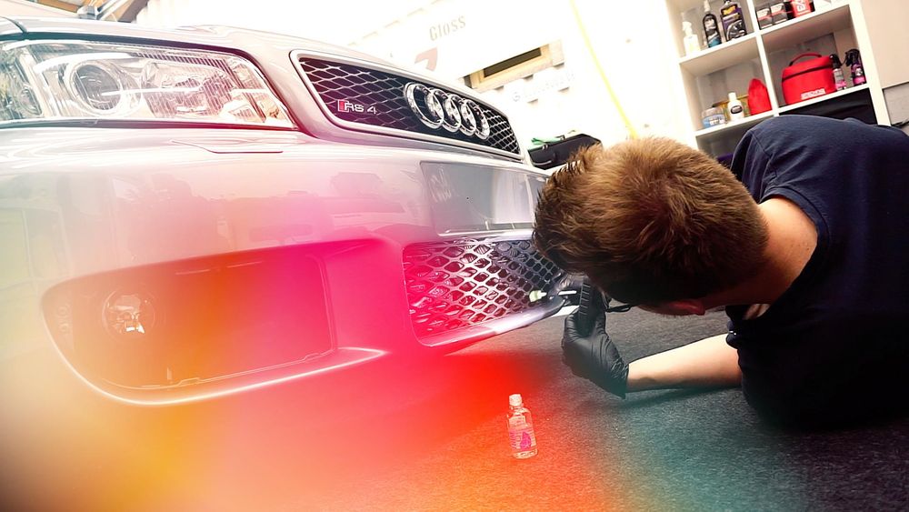 Audi RS4 B5 mit Gyeon Duraflex versiegelt