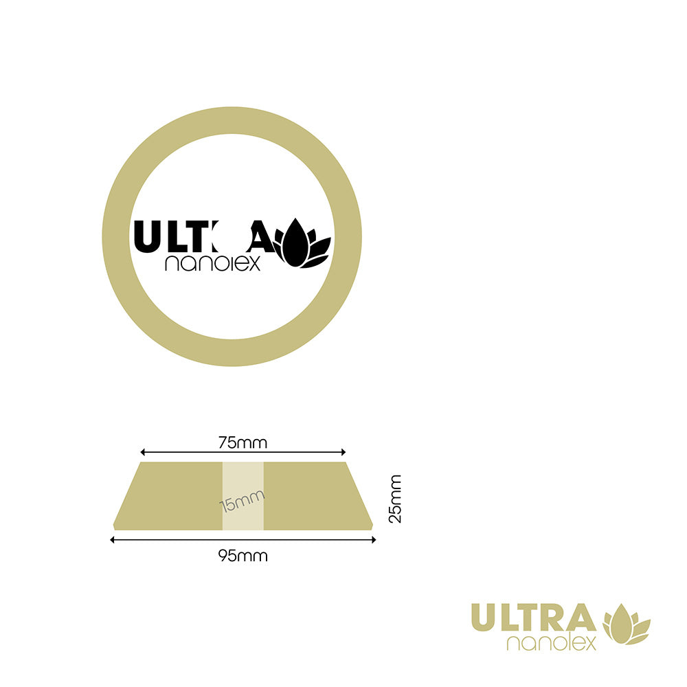 Nanolex Polierpad 95-75mm Beige (Ultra Cut)