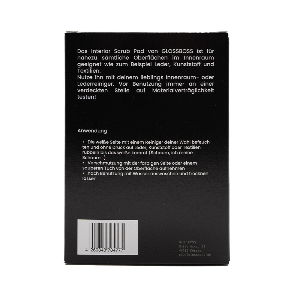 GLOSSBOSS Interior Scrub Pad - Innenraumreinigungspad