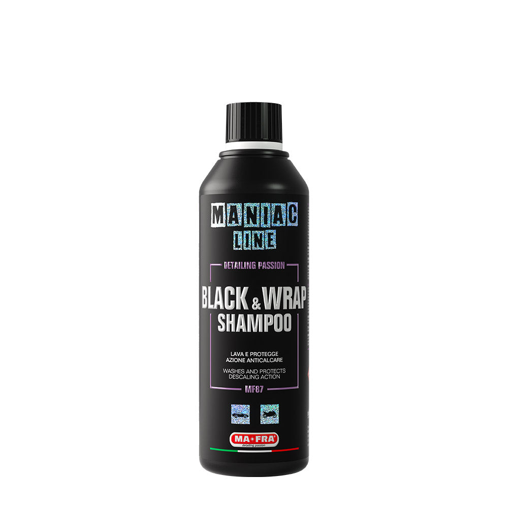Maniac Black and Wrap Shampoo 500ml