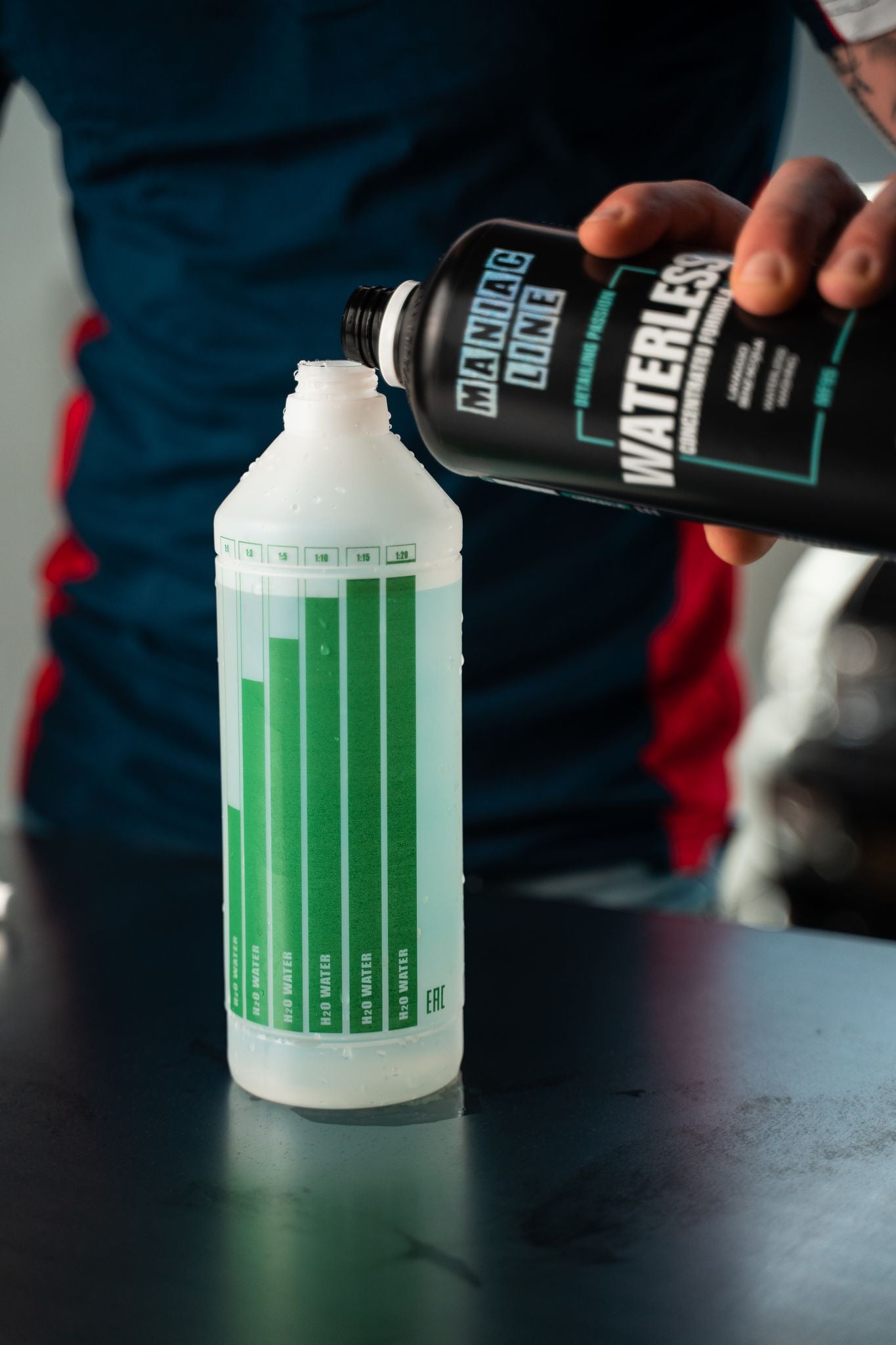 Maniac Waterless - No Rinse Konzentrat 1 Liter