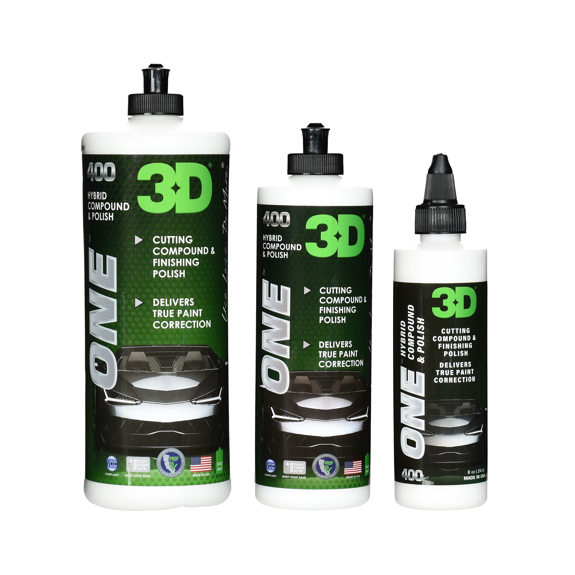 3D One Hybrid Lackpolitur medium + fein universal