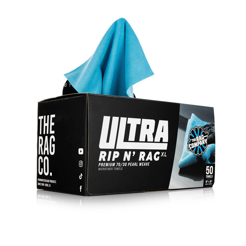 The Rag Company ULTRA Rip 'n Rag Tücher - Rolle 50 Stück, 40x40cm