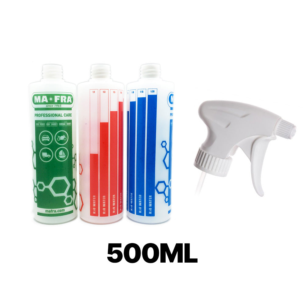 Ma-Fra Sprühflasche mit Dosierskala und Sprüher 500ml