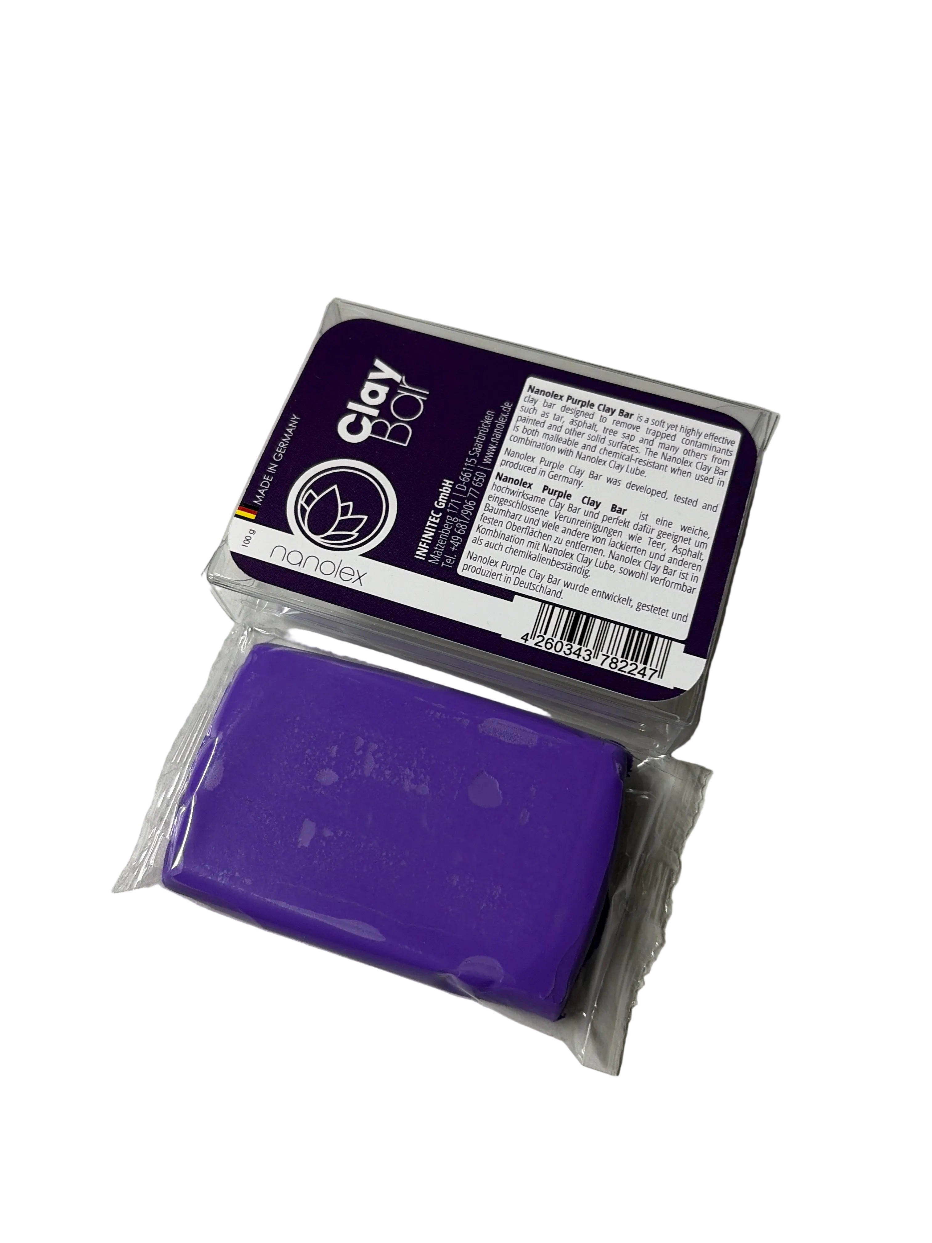 Nanolex Clay Bar - Lackreinigungsknete 100gr.