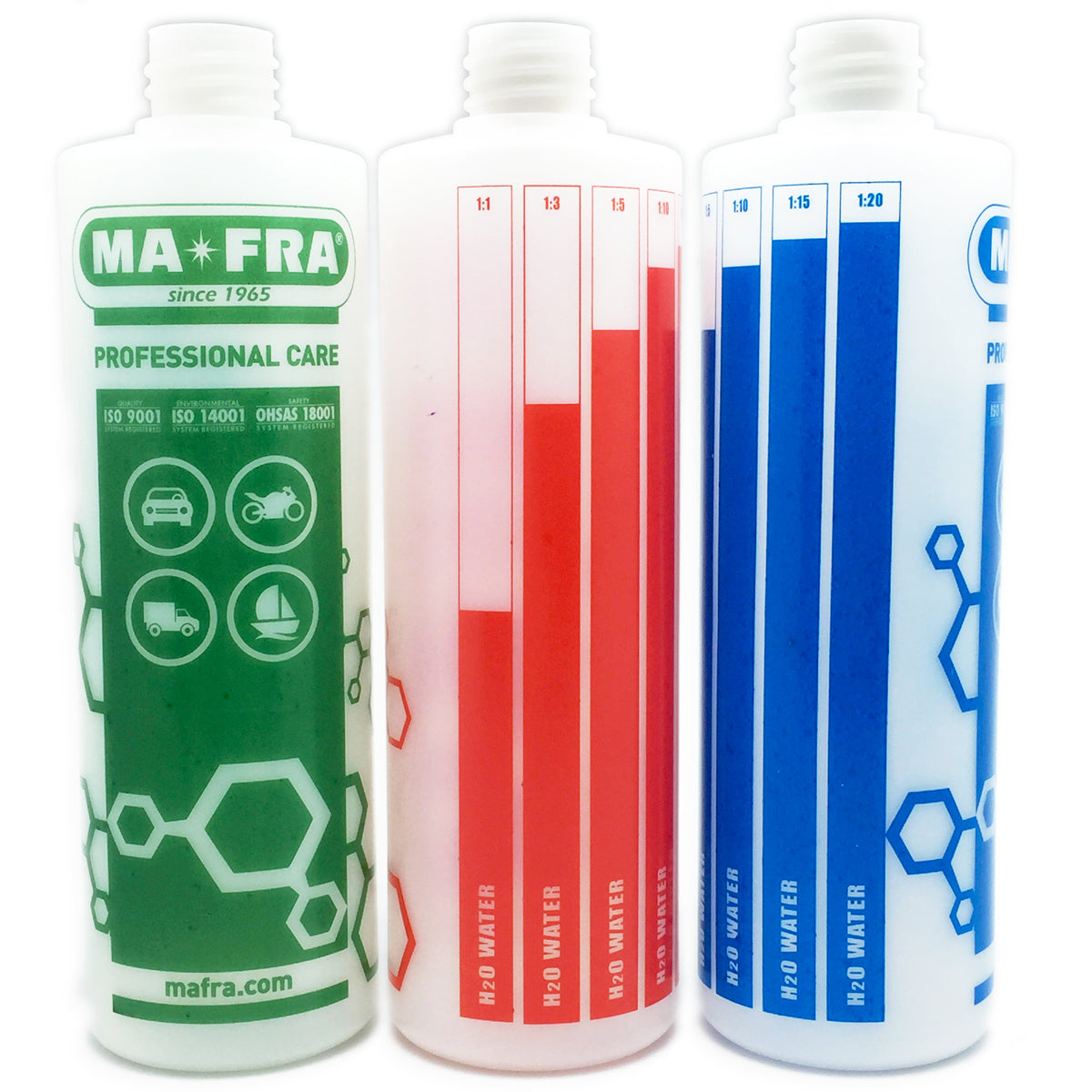 Ma-Fra Sprühflasche mit Dosierskala und Canyon-Sprüher 1000ml