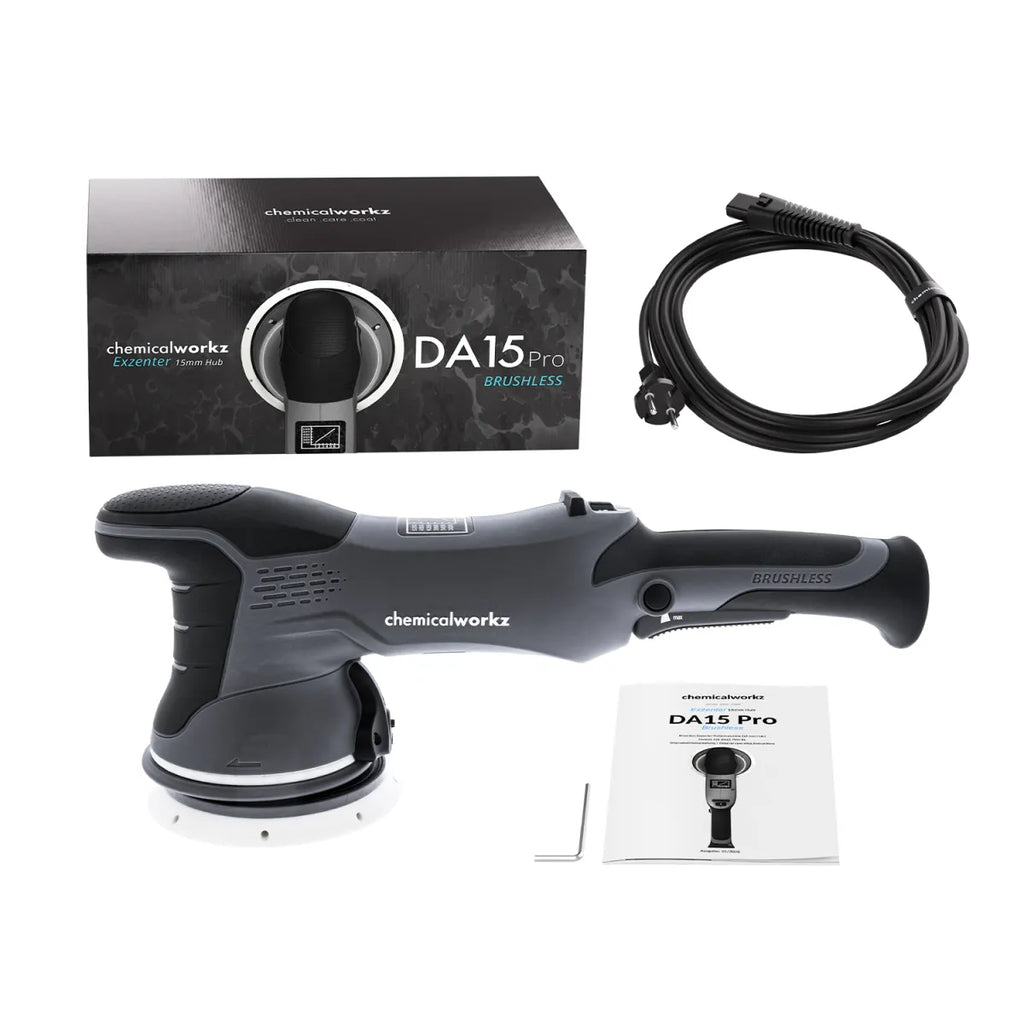 chemicalworkz DA15 Pro Brushless Exzenter Poliermaschine