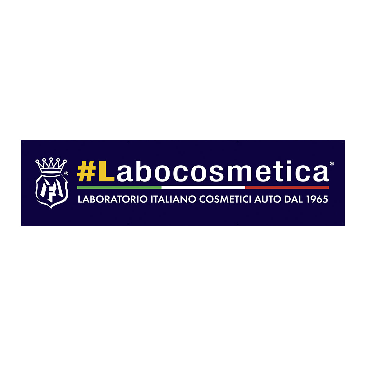 Labocosmetica Banner 3 Meter Mesh Gewebe