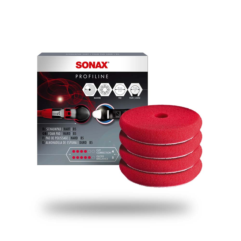 Sonax Polierpad 4er Set 85mm