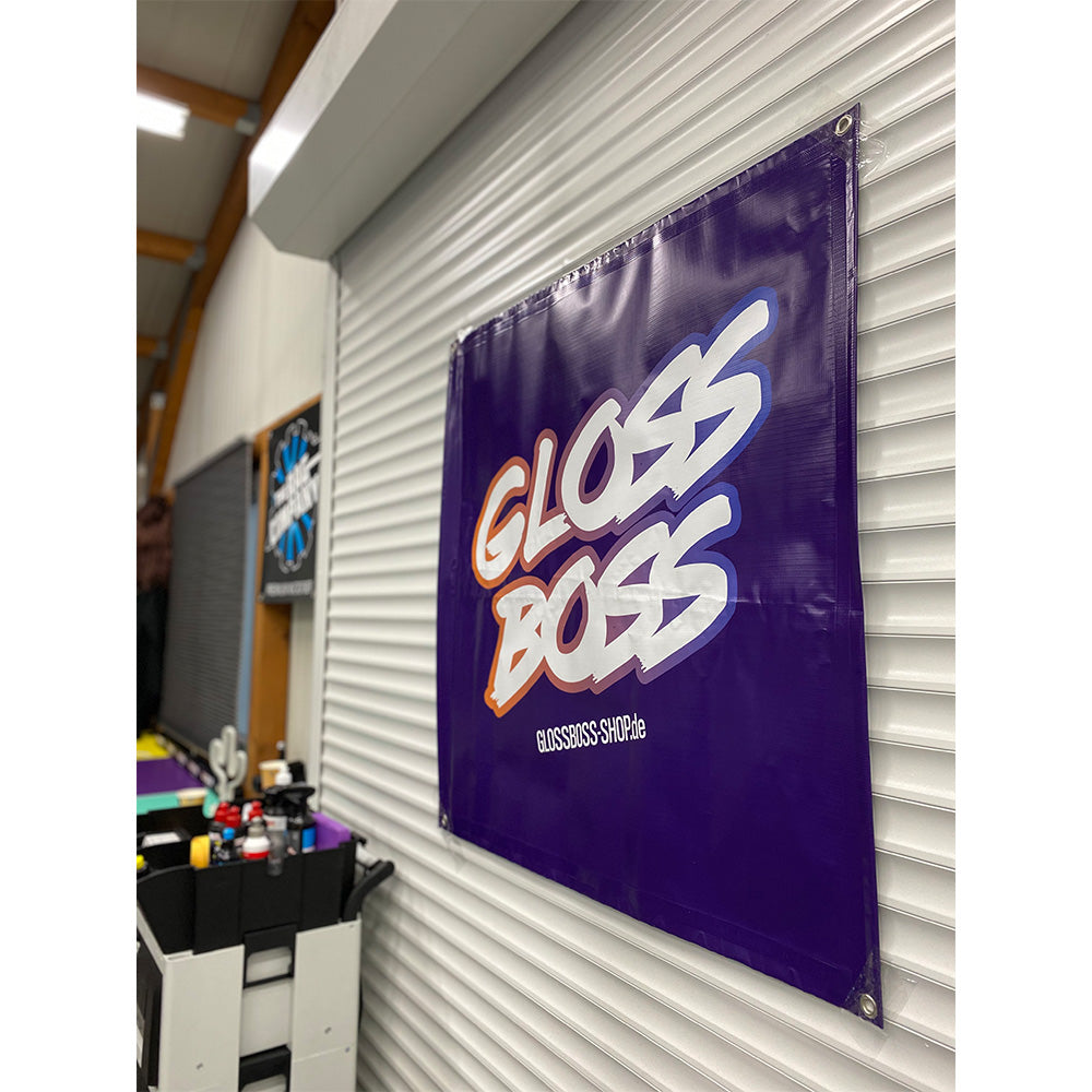 GLOSSBOSS Banner 1m x 1m (PVC)