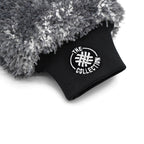 The Collection Wash Mitt - Waschhandschuh Grau Weiss