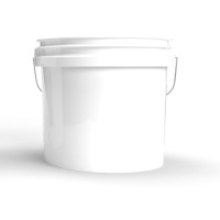 Magic Bucket Wascheimer 13 Liter / 3.5 Gal Weiß