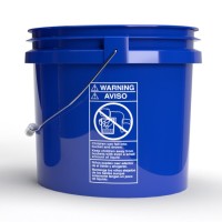 Magic Bucket Wascheimer 13 Liter / 3.5 Gal Blau